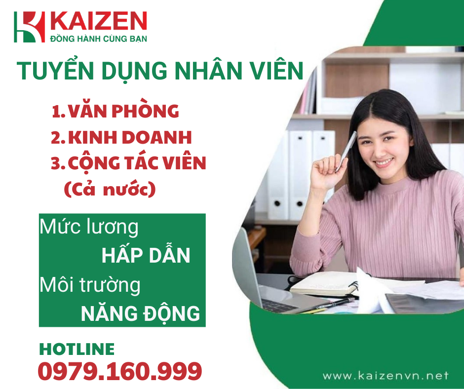 Kaizen Tuyển dụng tháng 06.2021