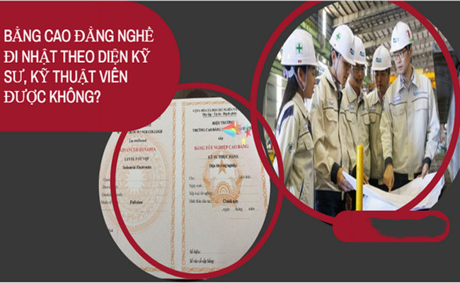 Bằng cao đẳng nghề đi Nhật theo diện kỹ sư Nhật Bản tại Đắk Lắk được không?