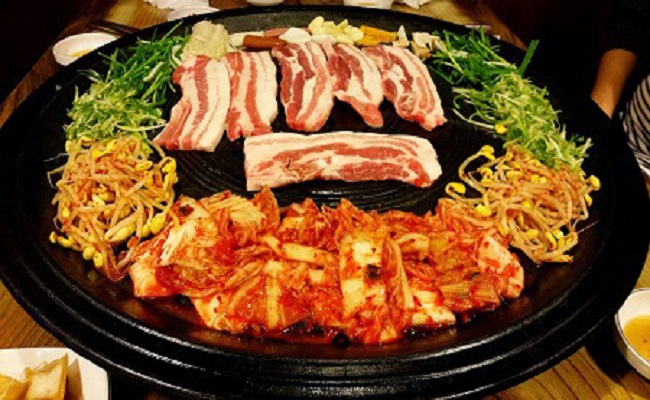 Samgyeopsal – Đặc trưng ẩm thực Hàn Quốc